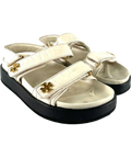 Tory Burch White Kira Sport Sandal, size UK 5.5 EU 38.5 👠 — front