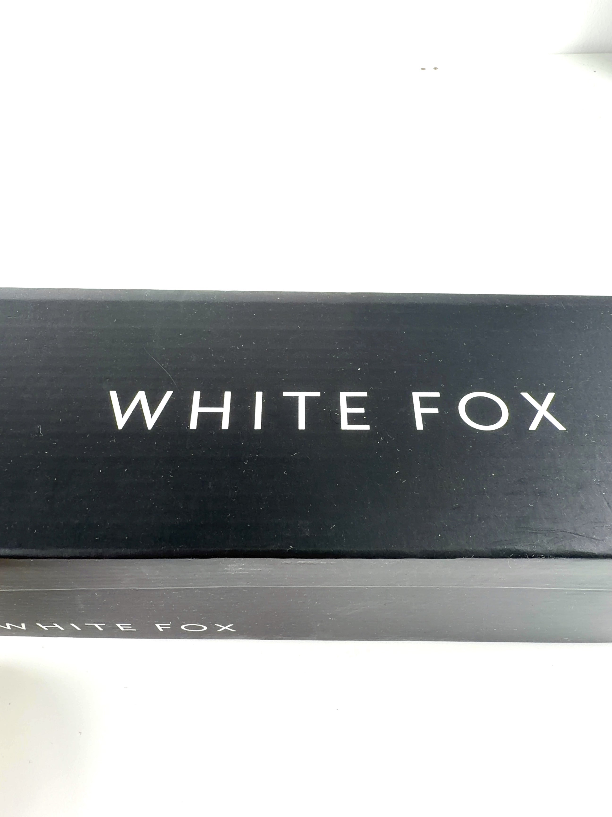 WHITE FOX Beige Bindi Slides, size UK 5 EU 38 👠 — care label