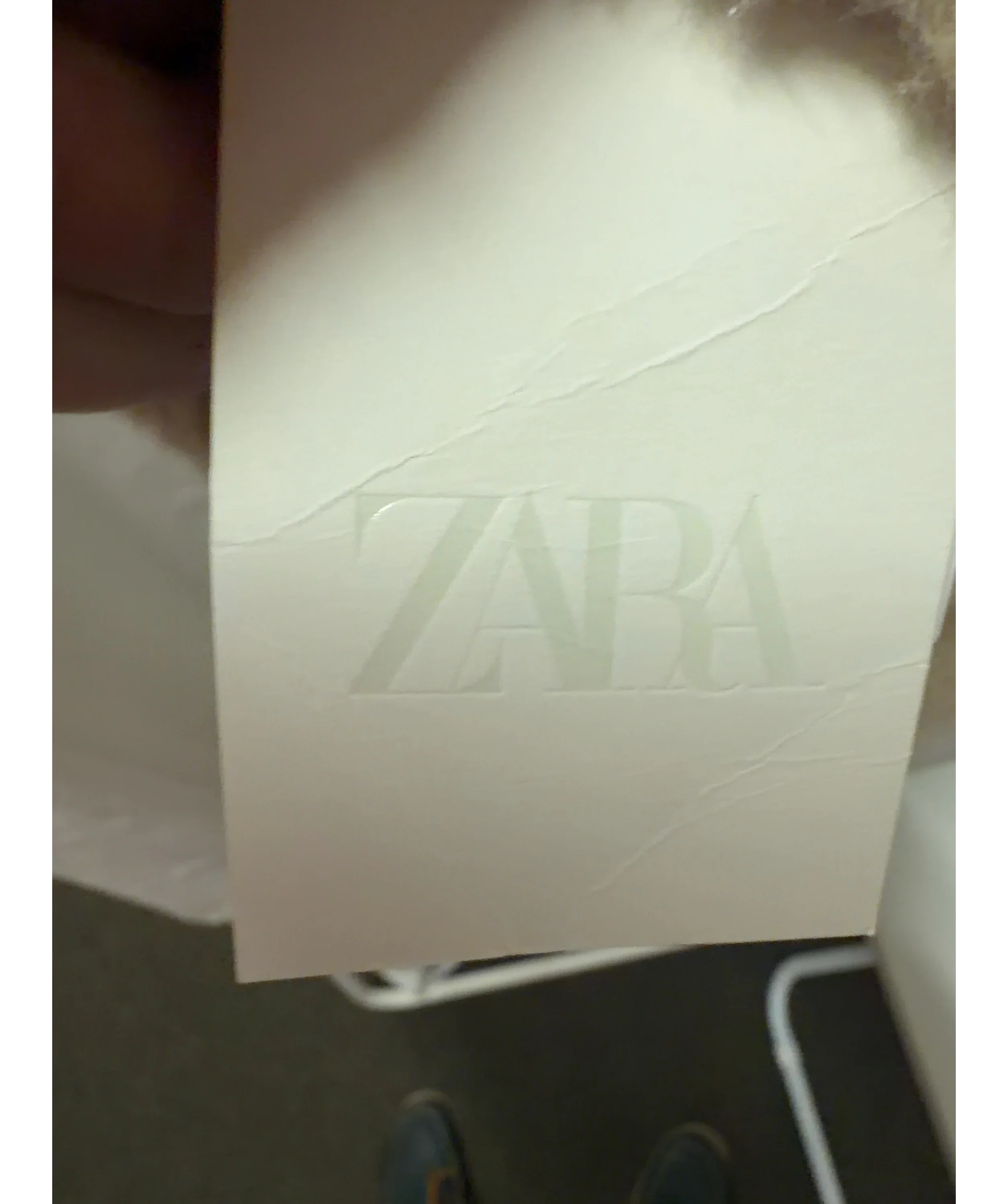 ZARA Beige Faux Fur Hooded Toggle Gilet Taupe  beige, size UK S — detail
