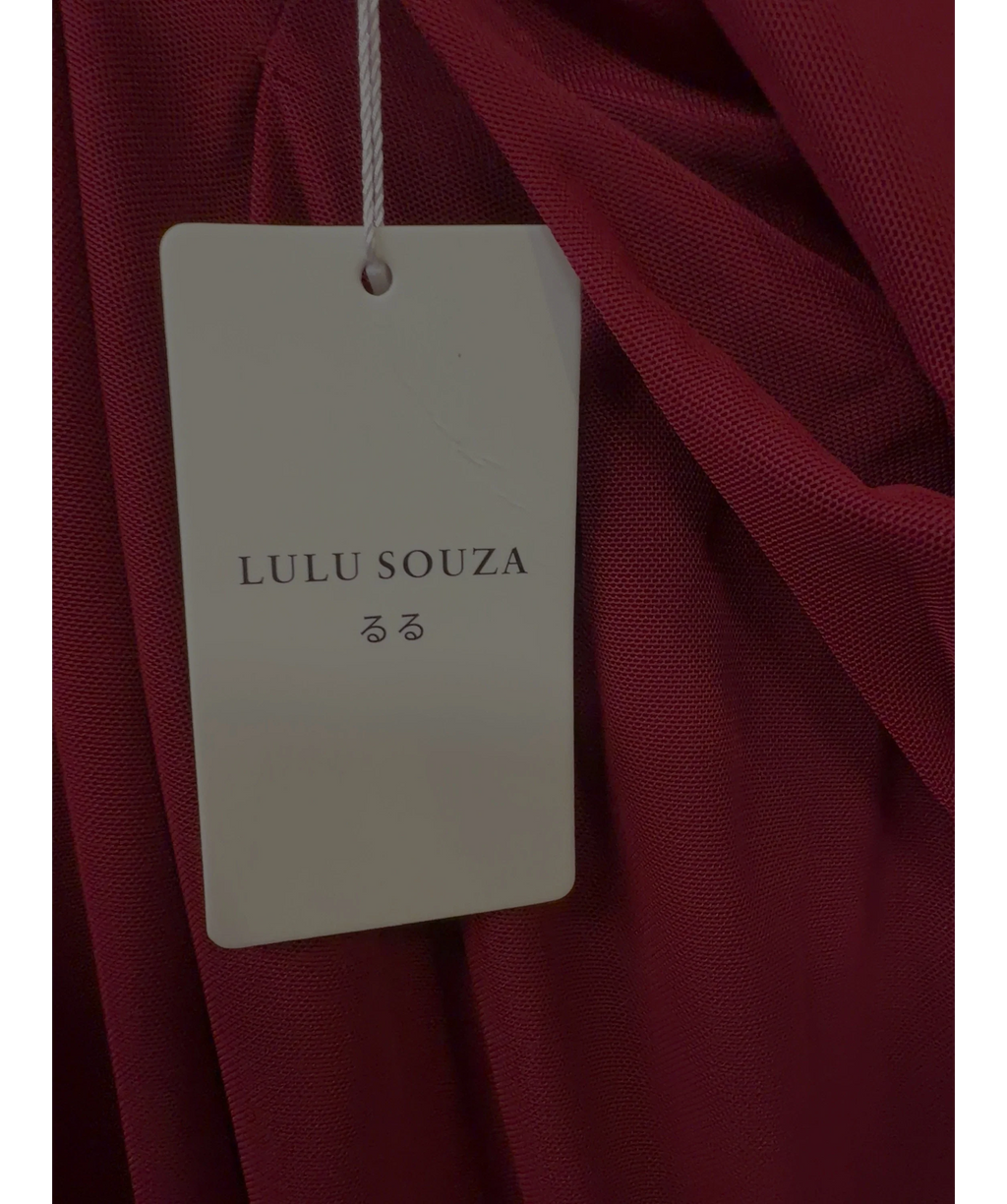 Lulu Souza Red Yōsei Dress, size UK XS — label