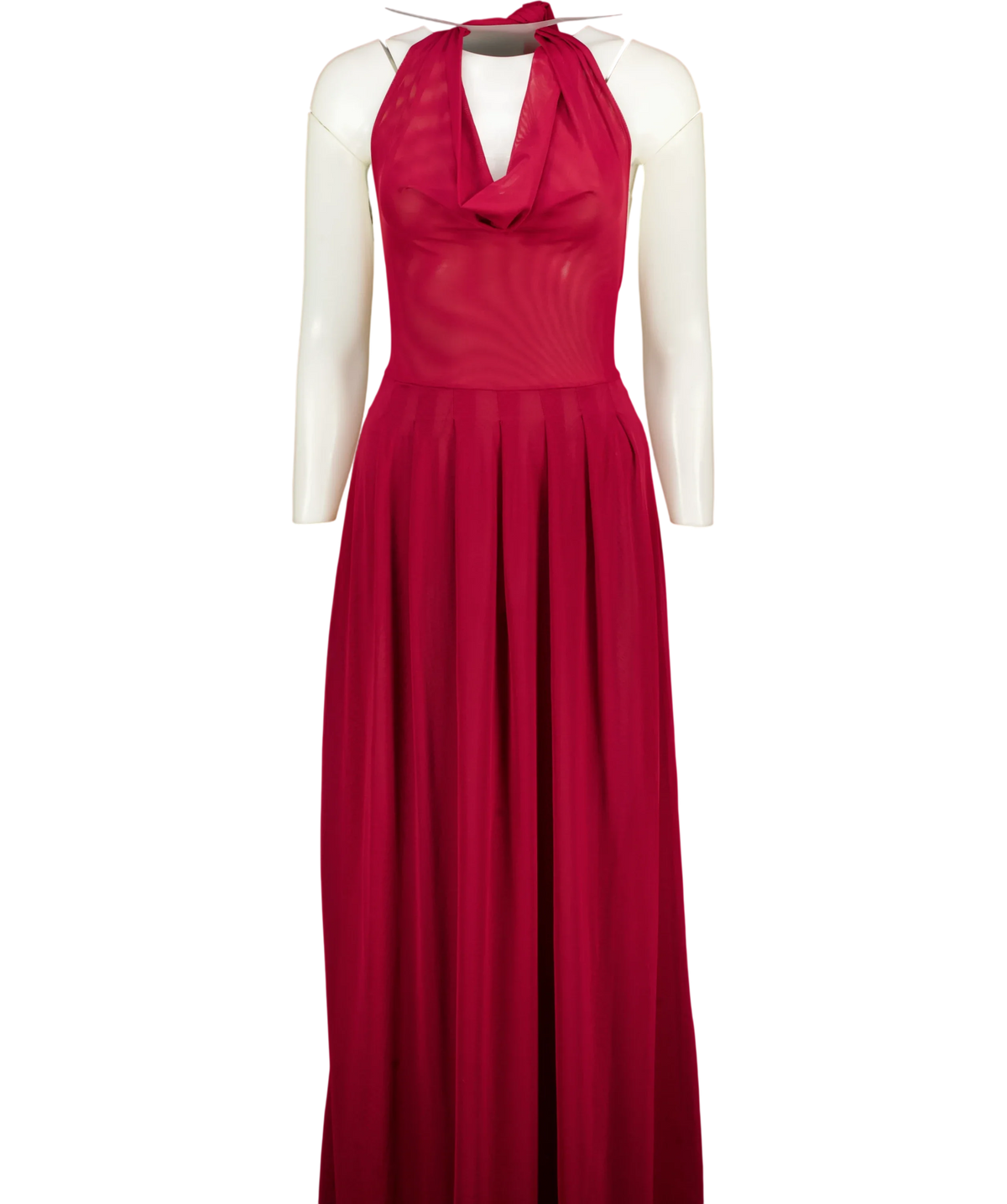 Lulu Souza Red Yōsei Dress, size UK XS — front