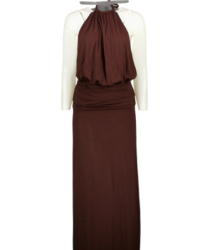 WHITE FOX She's Got That Look Dress Brown UK XS