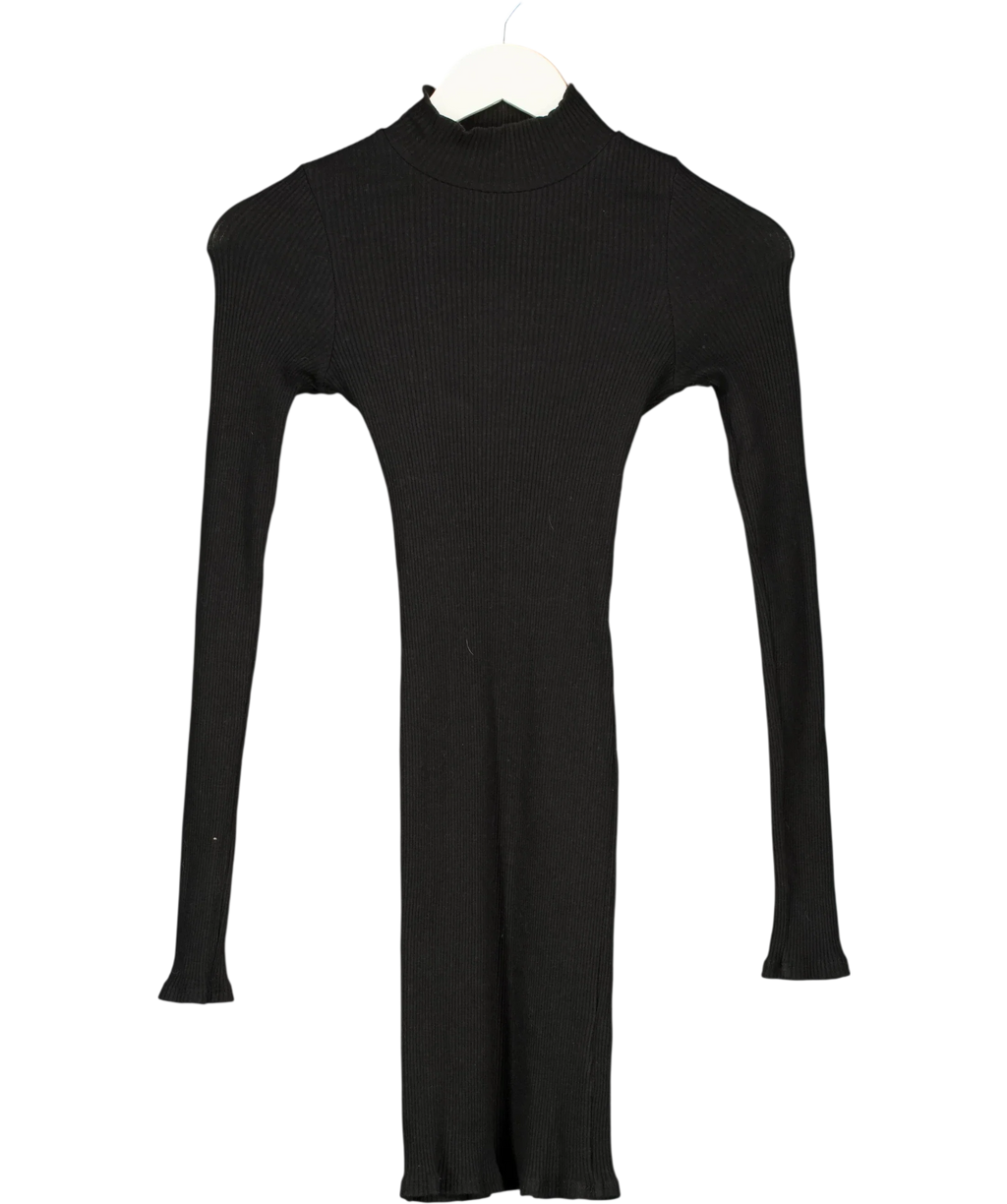 Lulus Black Sweet Season, size UK S — front