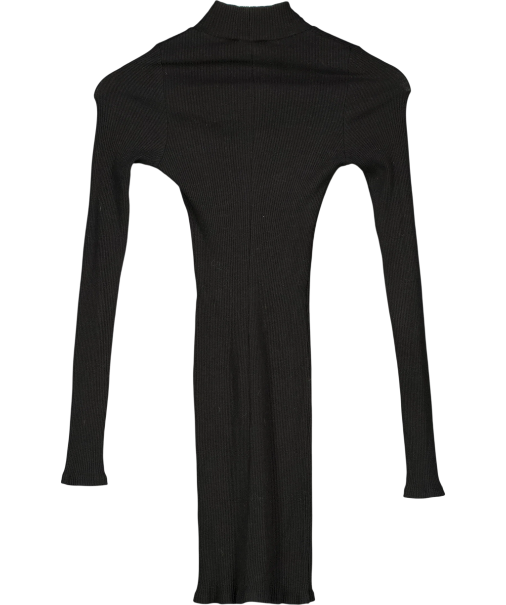 Lulus Black Sweet Season, size UK S — back