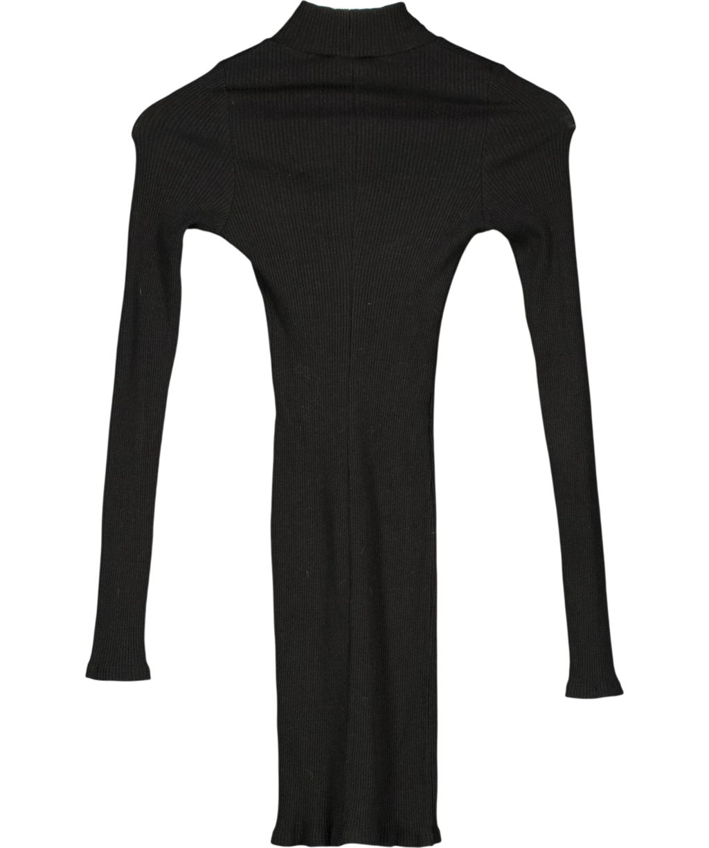 Lulus Black Sweet Season, size UK S — back
