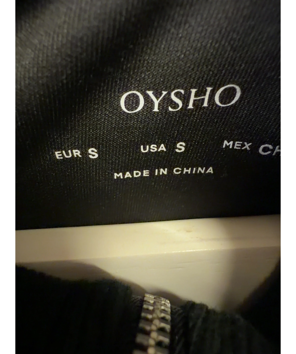 Oysho Black And White Piping Tracksuit UK S — Brand