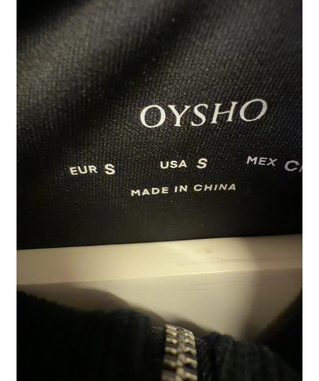 Oysho Black And White Piping Tracksuit UK S — Size
