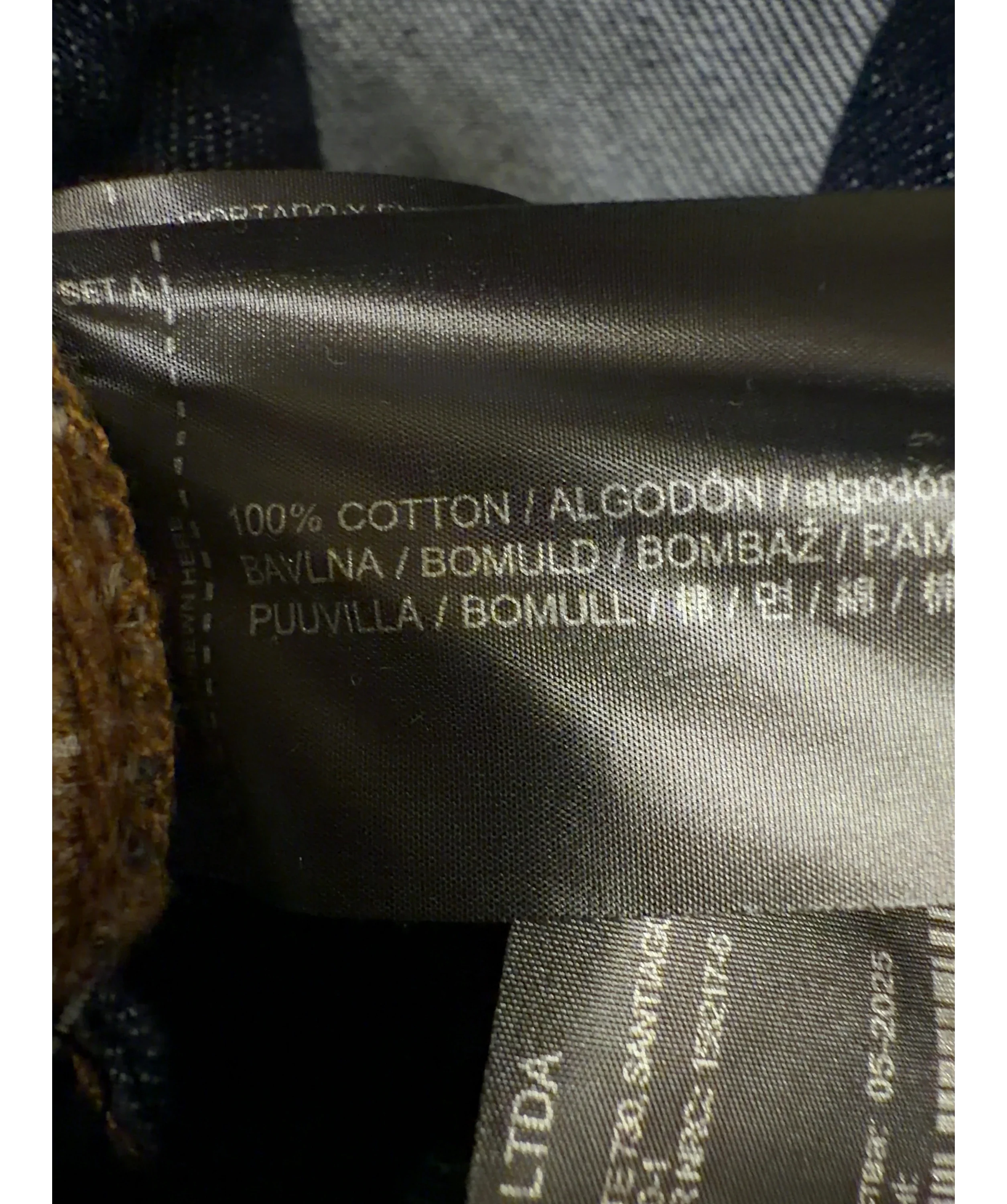 MANGO Blue Colour, size UK S — label