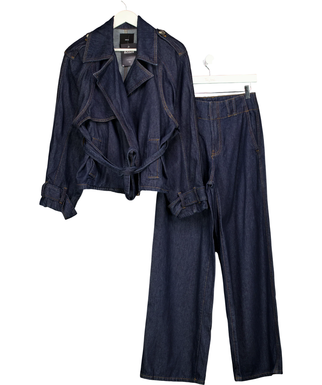 MANGO Blue Colour, size UK S — front