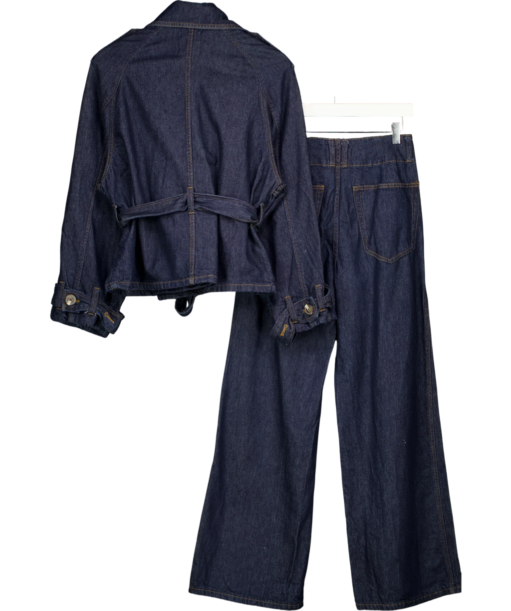 MANGO Blue Colour, size UK S — back