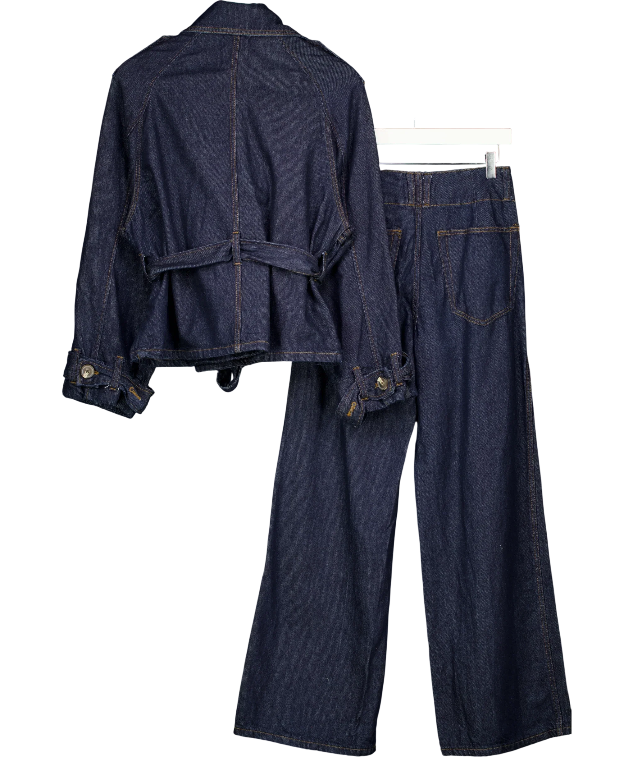 MANGO Blue Colour, size UK S — back