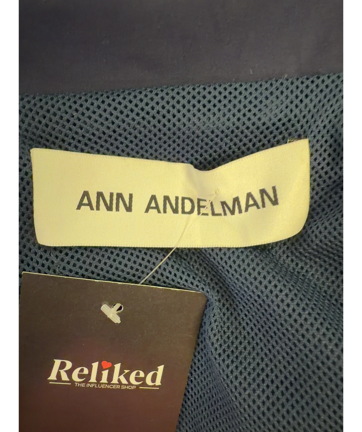 ANN ANDELMAN Blue Colour, size UK S — detail