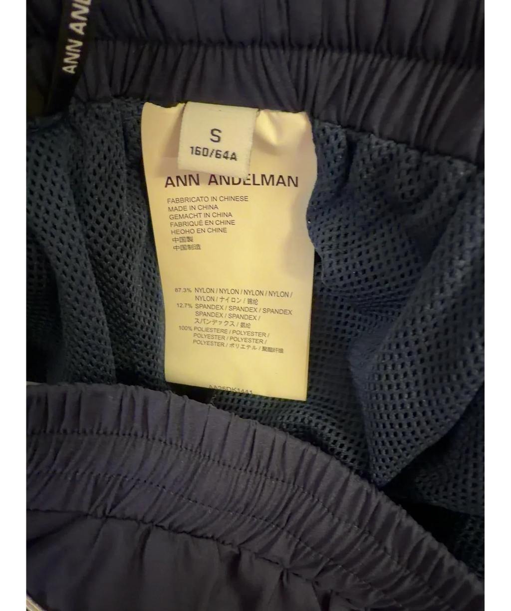 Ann Andelman Blue Colour-Blocked Windproof Tracksuit Jacket & Shorts Set UK S — Extra shot