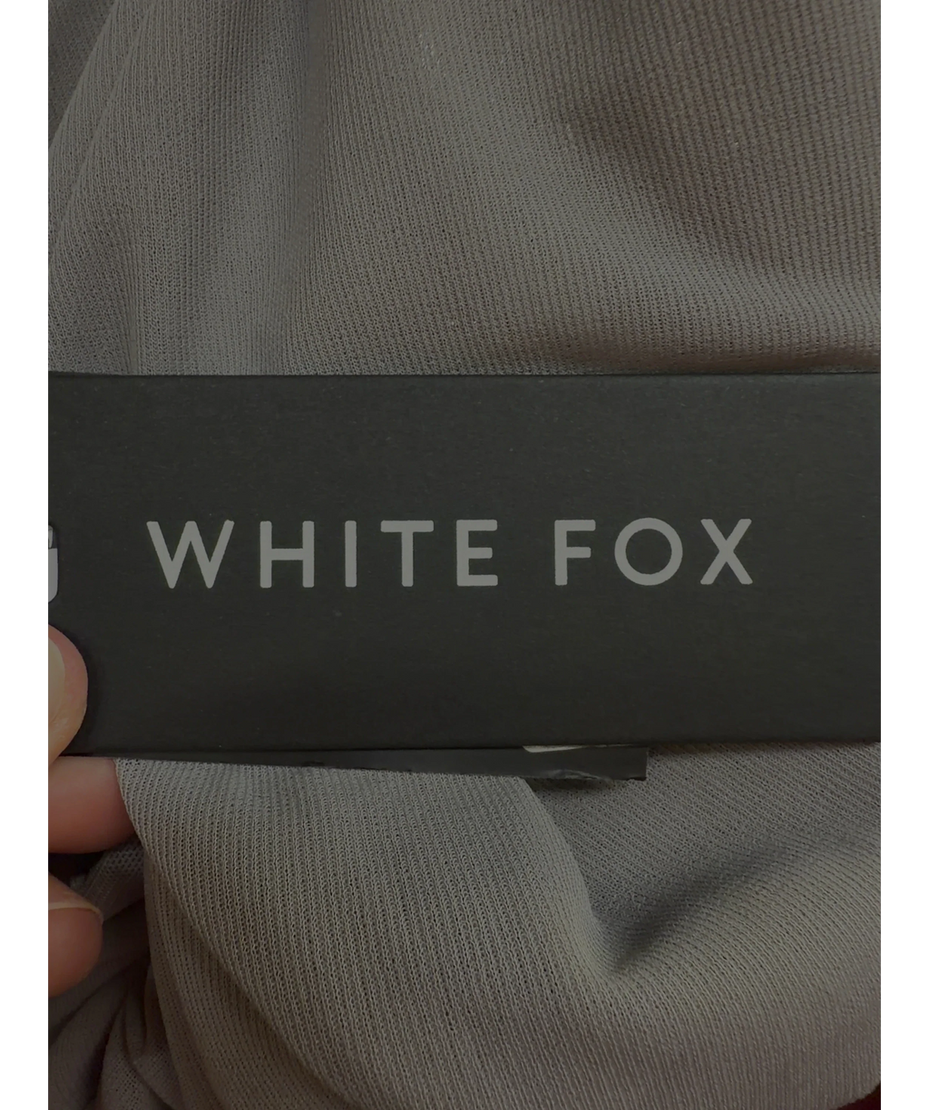 WHITE FOX Grey Angelina Bustier, size UK XS — label