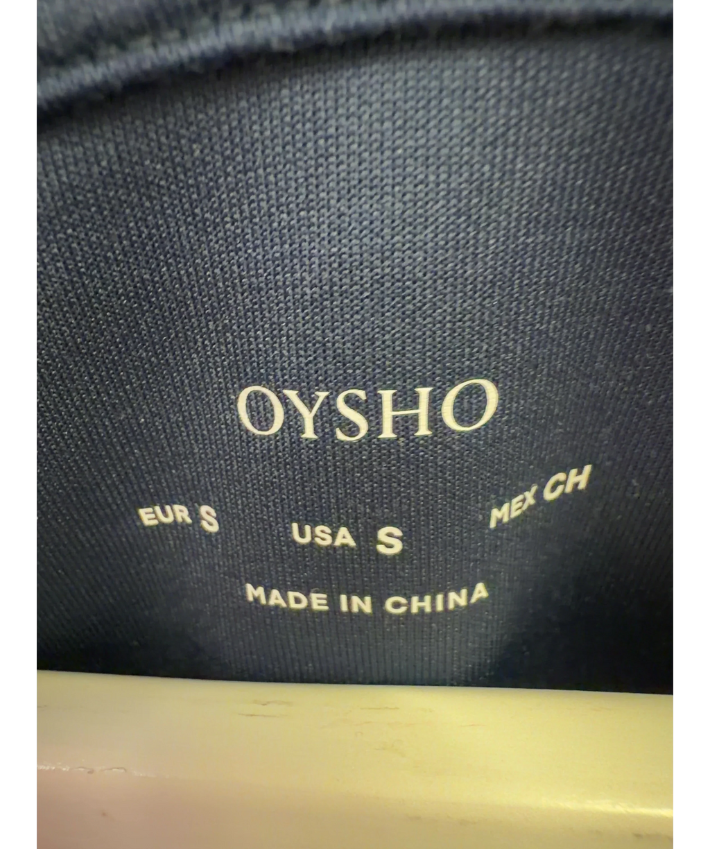 Oysho navy Colour, size UK S — care label