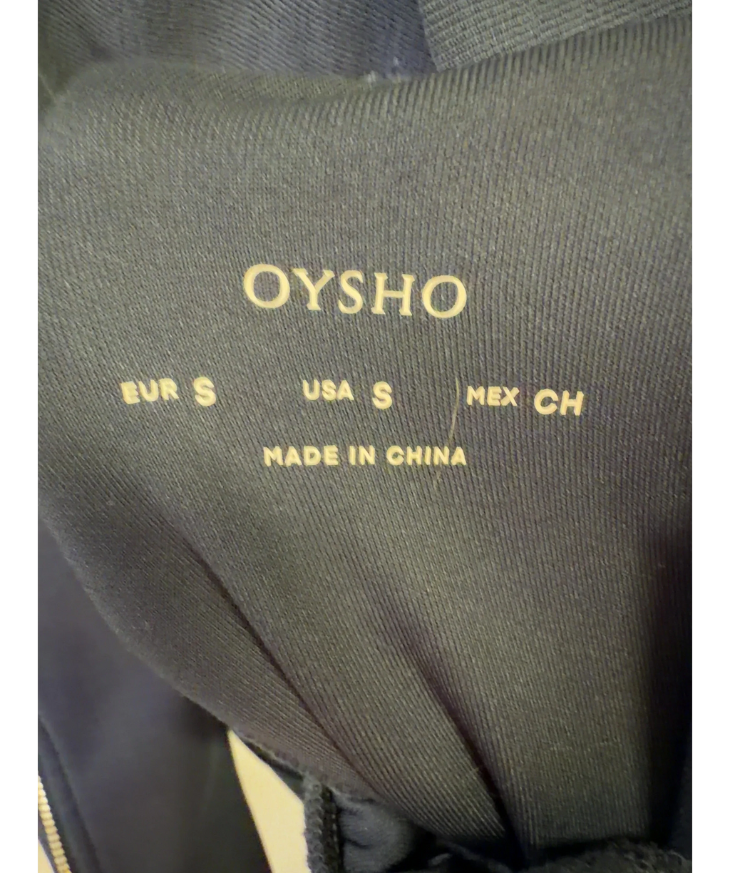 Oysho navy Colour, size UK S — fabric detail