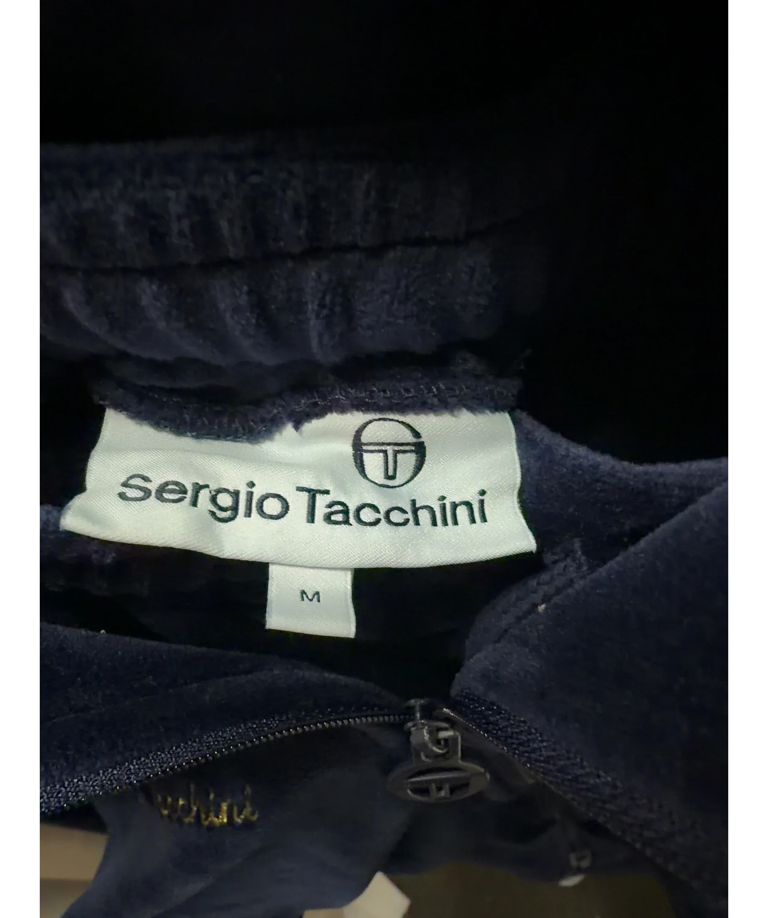 Sergio Tacchini navy Colour, size UK M — detail