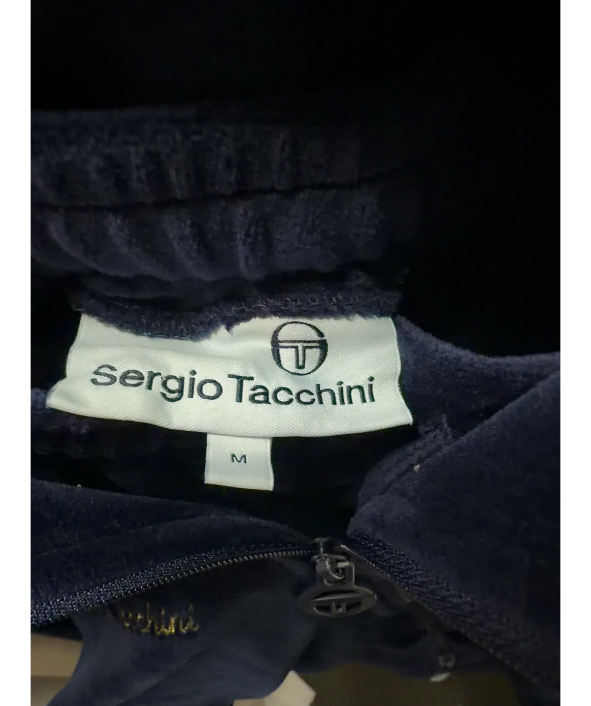 Sergio Tacchini navy Colour, size UK M — detail