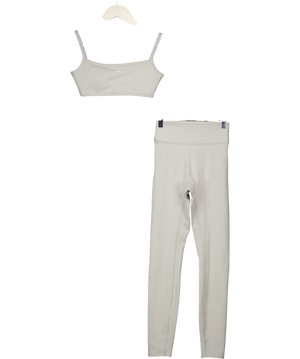 437 Grey The Micro Bra And Essentials Legging UK S