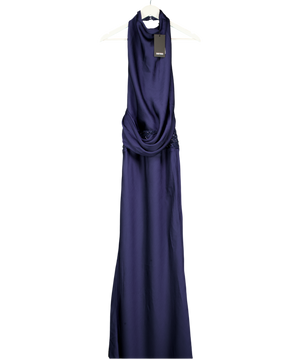 Babyboo Armelle Maxi Dress - Navy Blue UK XS