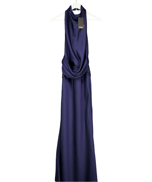 Babyboo Armelle Maxi Dress - Navy Blue UK XS