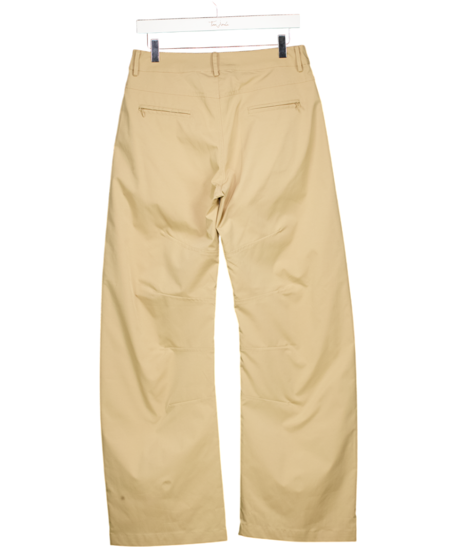 WYNN HAMLYN Darted Trackpants - Sand Beige UK 8