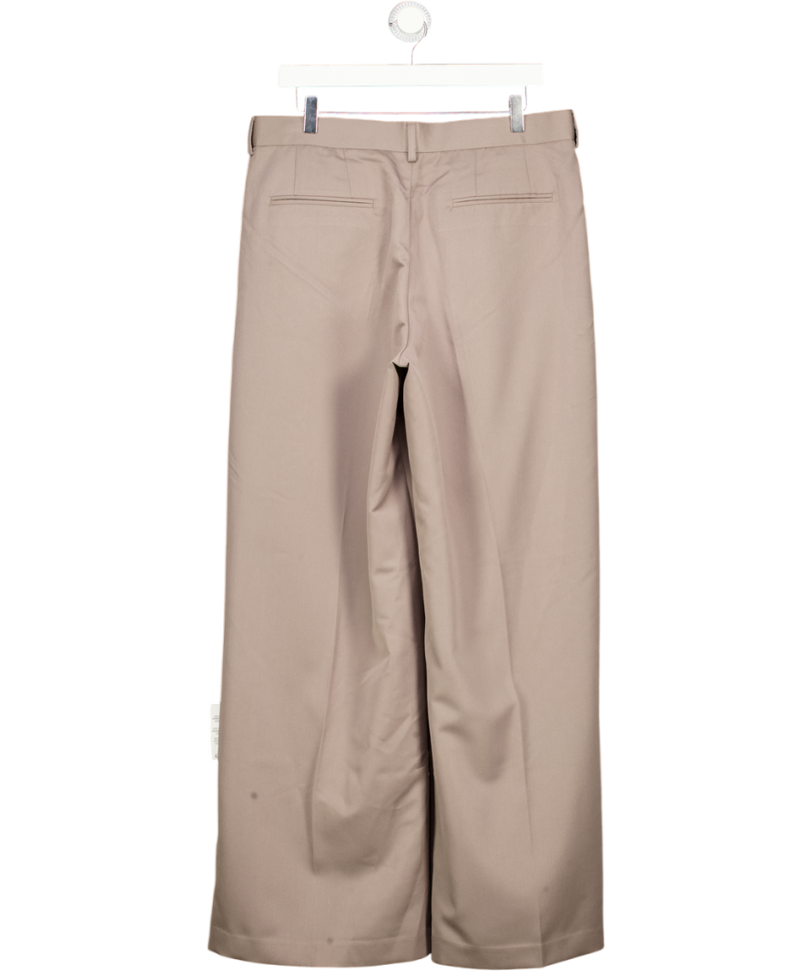 ASOS Beige Smart Extreme Wide Leg Trouser W34
