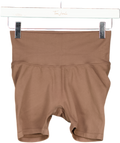 aim'n Brown Brwon Bum Sculpting Bike Shorts UK S