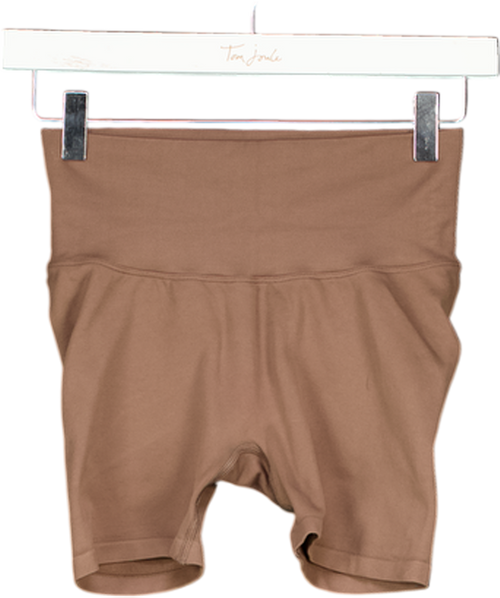 aim'n Brown Brwon Bum Sculpting Bike Shorts UK S