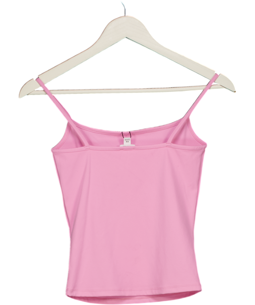 GARAGE Pink Sleek Scoop Cami Top UK S