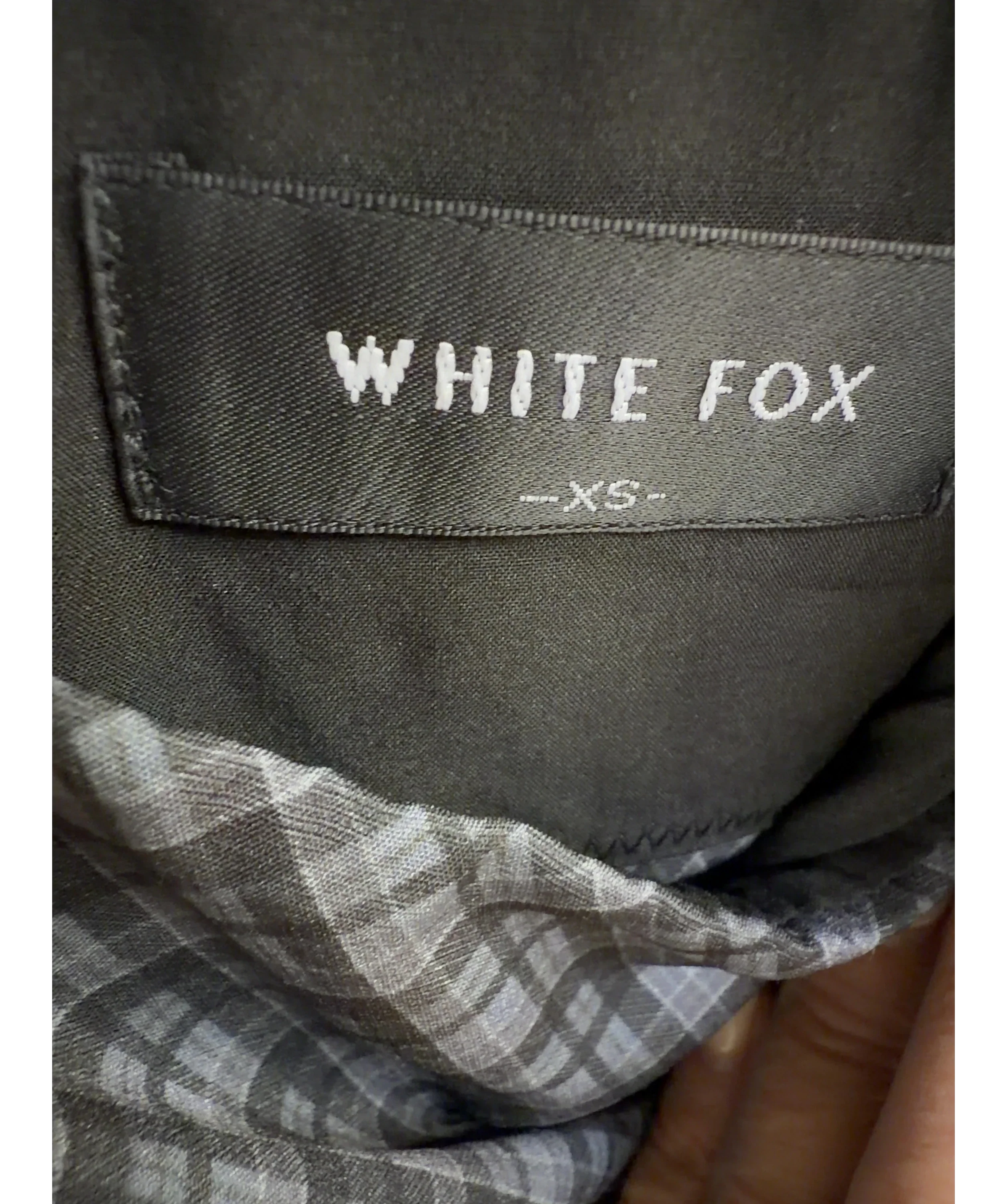 WHITE FOX Grey Colour, size UK XS — detail
