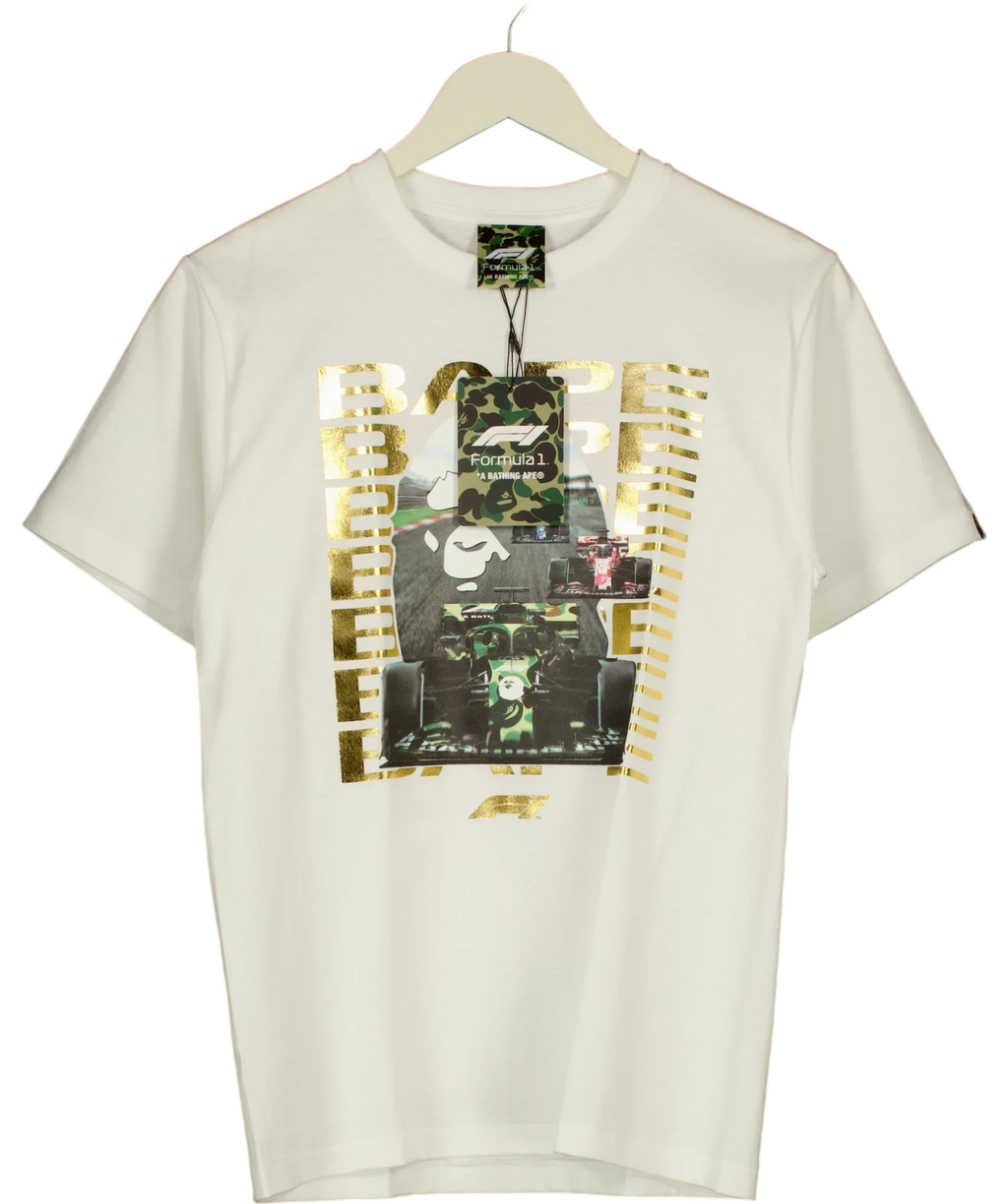 A Bathing Ape White Colour, size UK S — front