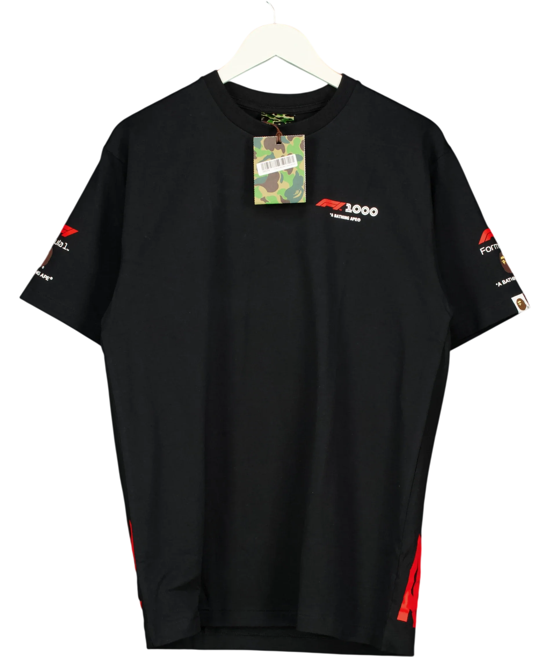 A Bathing Ape Black Colour, size UK XL — front
