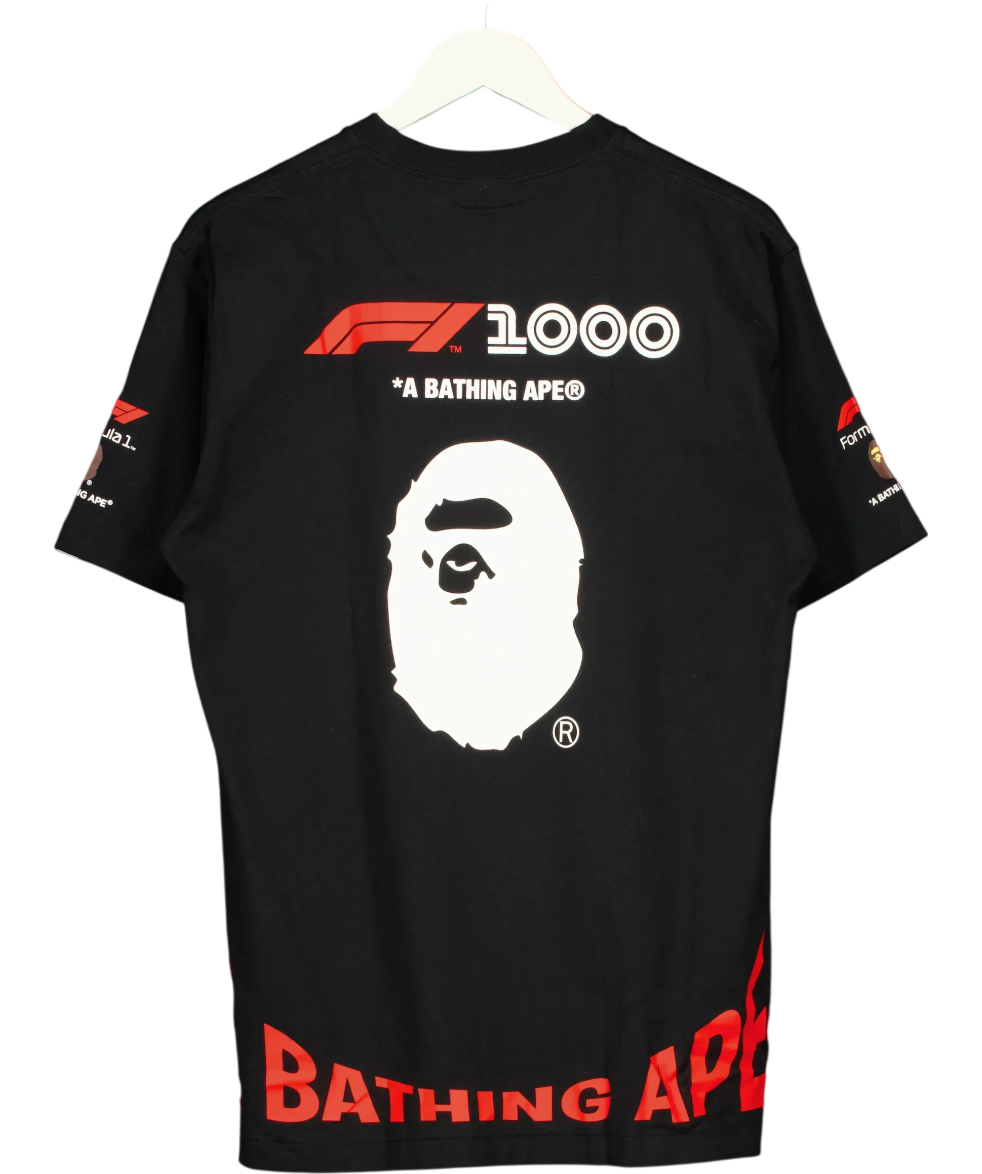 A Bathing Ape Black Colour, size UK XL — back