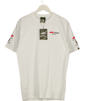 A Bathing Ape White BAPE x F1 Photo Ape Head Tee White, size UK XL — front