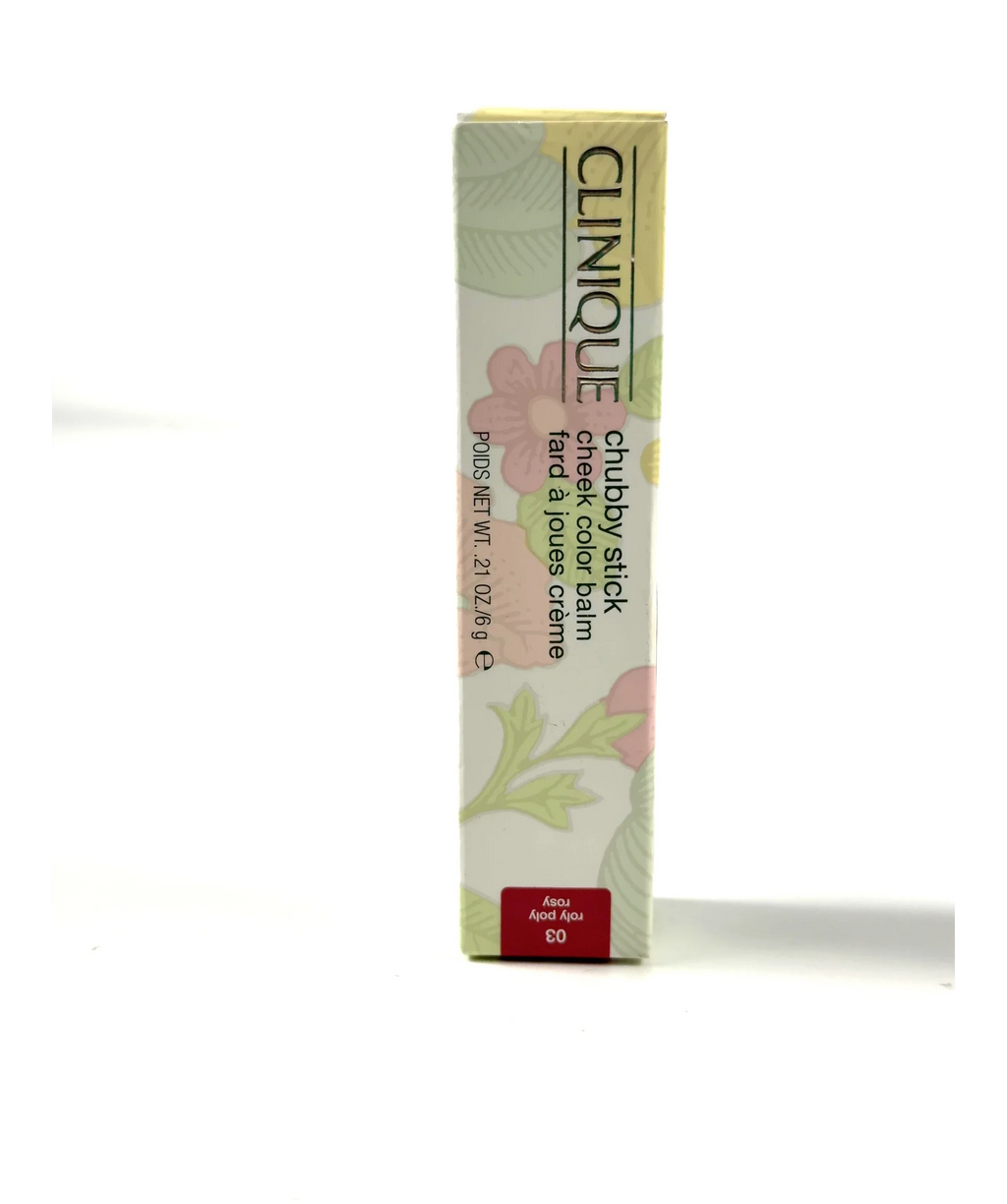 Clinique 03 roly poly rosy Clinique Chubby Stick Cheek Colour Balm 03 Roly Poly Rosy 6g, size 6g — care label