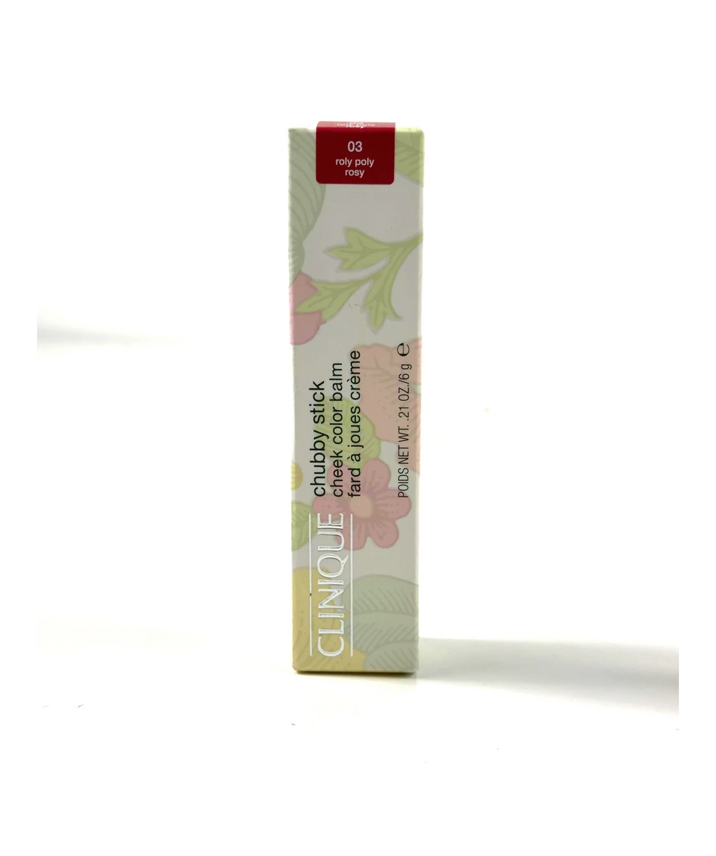 Clinique 03 roly poly rosy Clinique Chubby Stick Cheek Colour Balm 03 Roly Poly Rosy 6g, size 6g — fabric detail