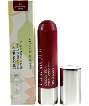Clinique Chubby Stick Cheek Colour Balm Plumped Up Peony Blush 6g