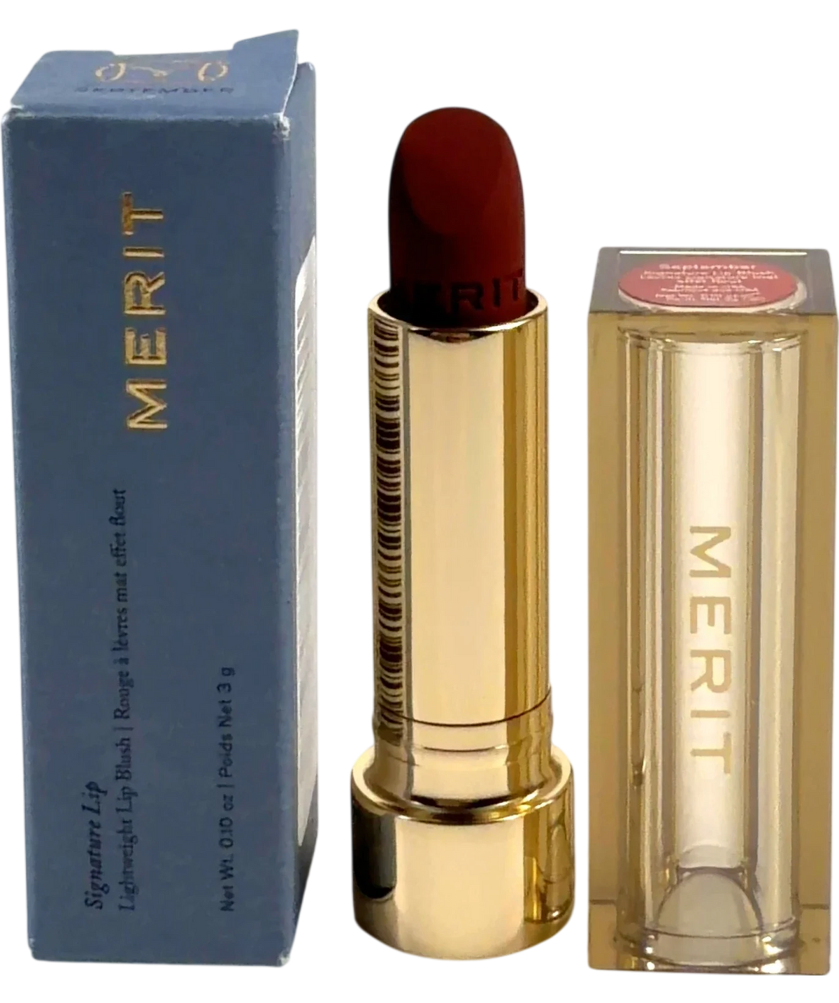 merit September Signature Lip Blush, size 3g — front