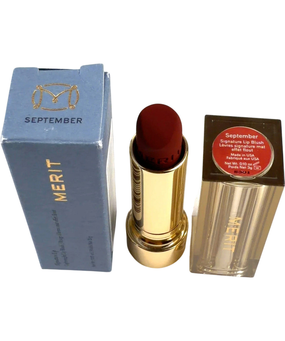Merit Signature Lip Blush September Lipstick 3g — Back