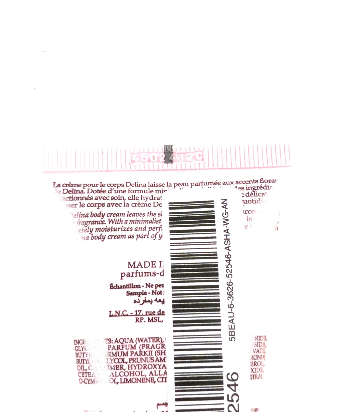 Parfums De Marly DELINA, size 50ml — fabric detail
