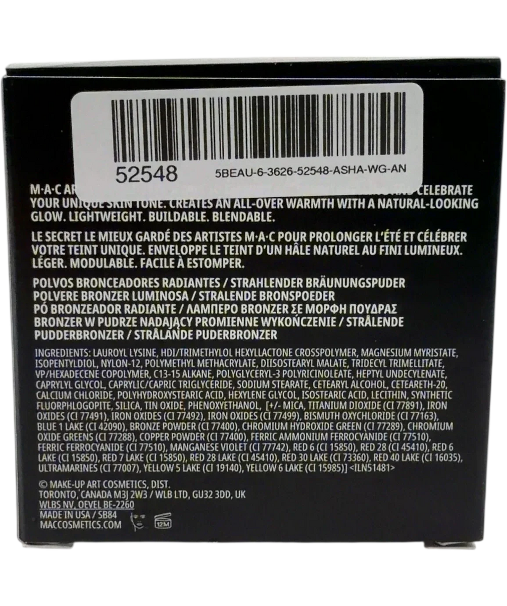 MAC RADIAN TMEDIUM GOLDEN SKINFINISH SUNSTRUCK, size 8g — back