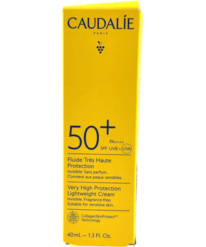 Caudalie Very High Protection Sunscreen Lightweight Cream SPF50+ 40ml