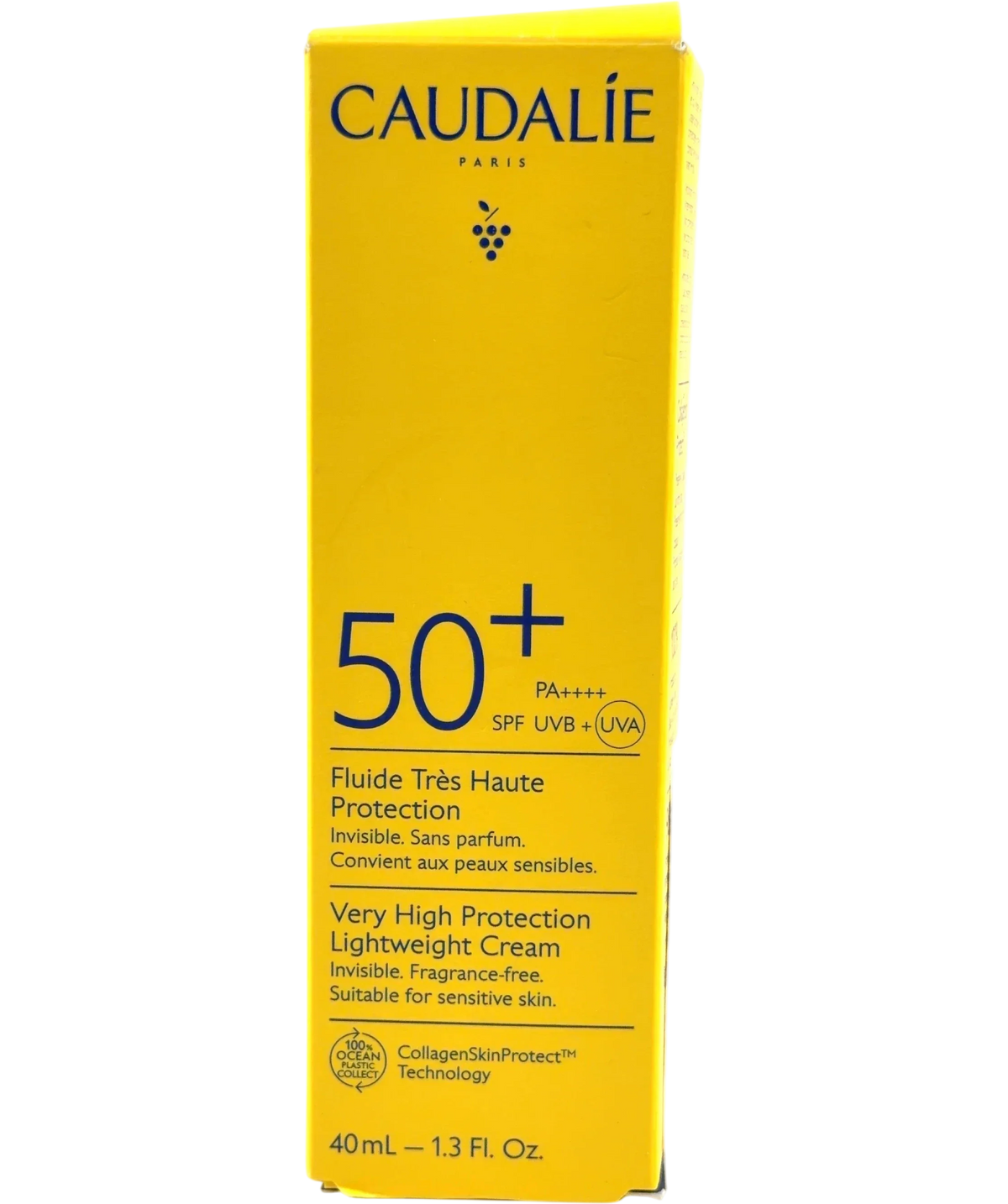 Caudalíe Very High Protection Lightweight Cream SPF50+, size 40ml — front