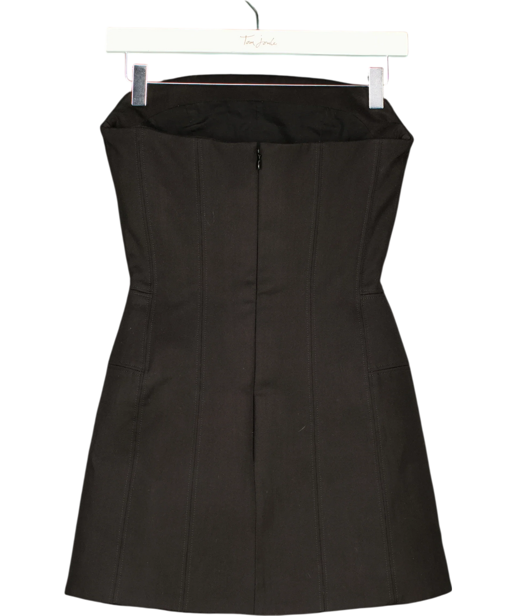 H&M Black Colour, size UK XS — back