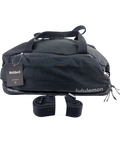 Lululemon Black 3-in-1 Gym Duffle Bag 30L — front