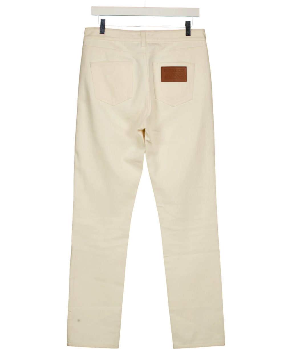 Burberry Cream Colour, size W27 — back