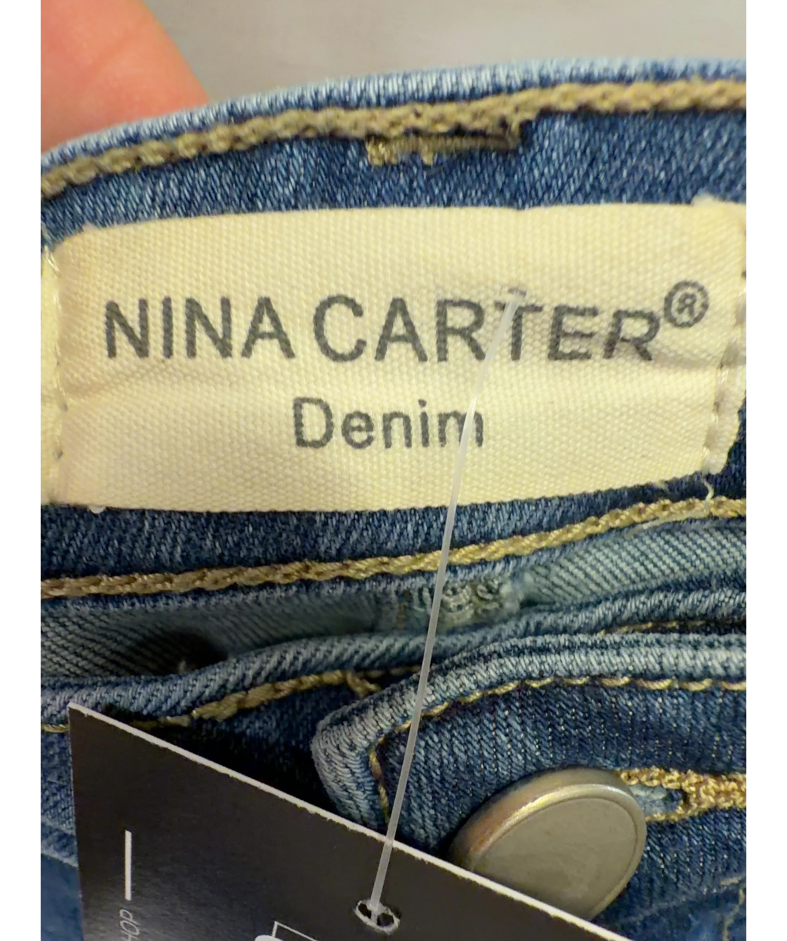 NINA CARTER Blue Colour, size UK S — detail