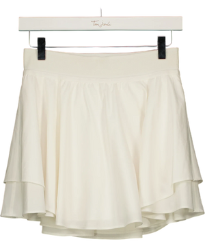Lululemon Court Rival White Tennis Skirt Size US 6 UK 10
