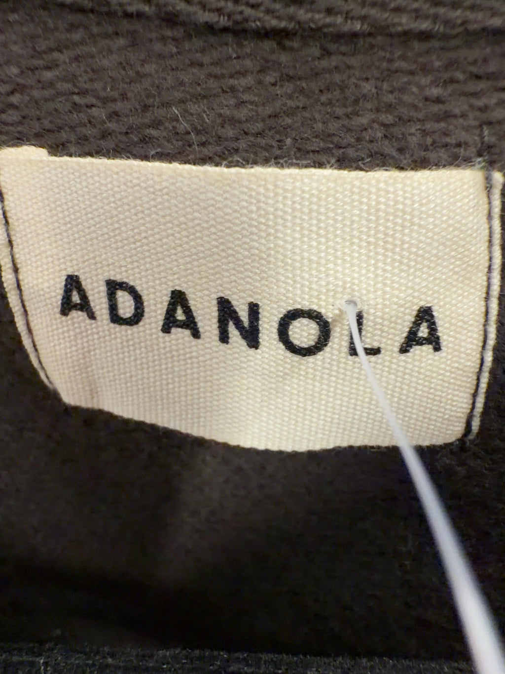Adanola Brown sweatshirt, size UK S — detail